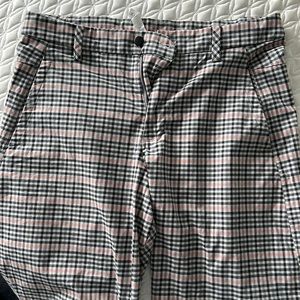 Lululemon plaid shorts